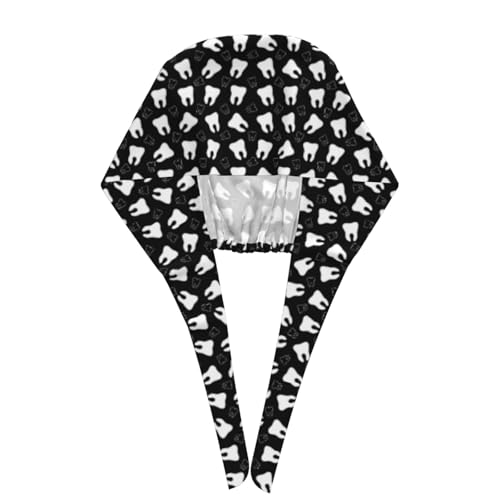 Image of Surgical Caps Men Women, Scrub Cap with Sweatband Adjustable