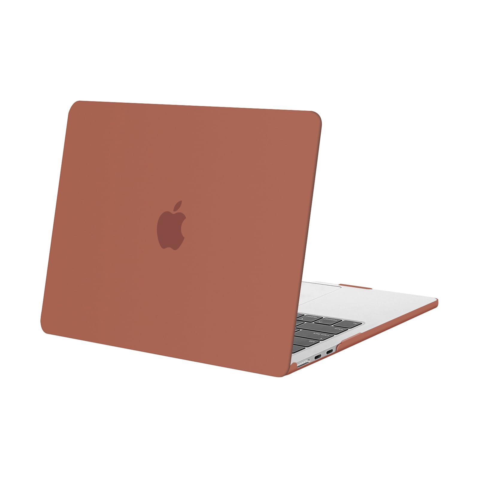 MOSISO Compatible with MacBook Air 13 inch Case 2025 2024 2023 2022 Release M4 A3240 M3 A3113 M2 A2681, Protective Plastic Hard Shell Cover Compatible with MacBook Air 13.6 inch Case, Garnet Red