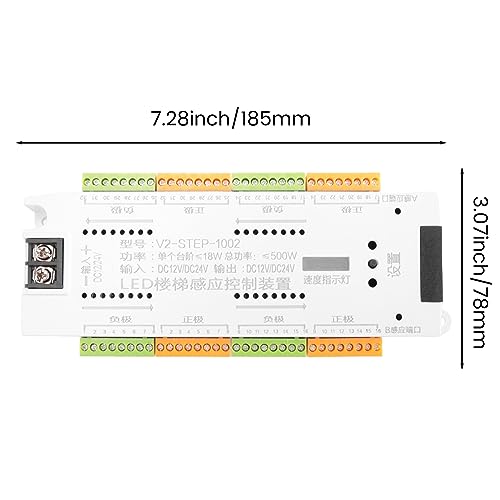 Set de tira LED flexible con sensor de movimiento y luz nocturna blanca miniatura 6