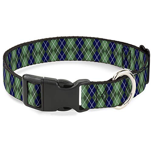 Collar de Clip de plástico Buckle-Down resistente para perros medianos 2