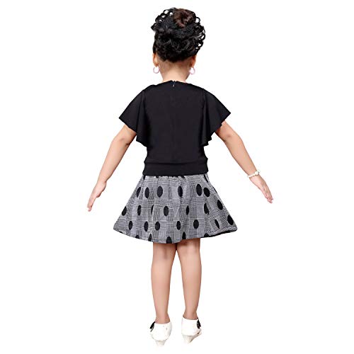 Image of Wish Karo Baby Girls Top and Skirt Dress For Girls-(stn751)