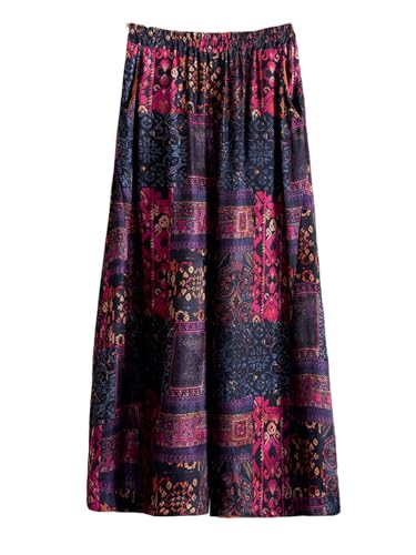 Pantalon en soie jacquard HangErFeng : l'harmonie poétique du Hua Luo Xiangyunsha