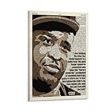 TYPOART Patrice O'Neal Quote, Patrice O'Neal Art, Patrice O'Neal Print Canvas Posters Wall Decor Paintings for Living Room Bathroom Bedroom Frame 08x12inch(20x30cm)