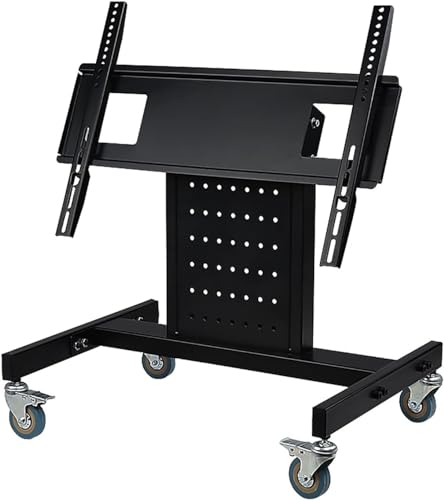 Carro móvil para TV, soporte rodante universal con freno miniatura 1