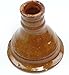Egyptian Handmade Premium Quality Large Wide Hookah Shisha Nargila Clay Bowl Brown Color 1pc (Made In Egypt)