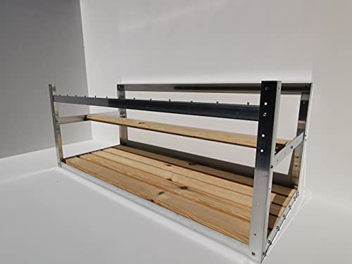 Mining Rig mit 13 GPU Aluminium Mining Frame Open Case