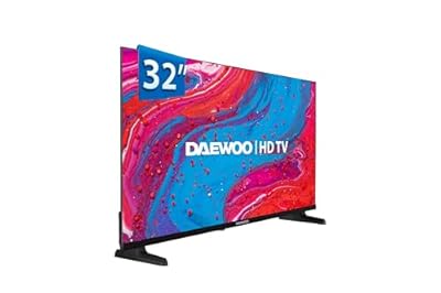 Daewoo TV 32DM85HV Smart TV 32 Pulgadas HD  HDR10  1366x768  Frameless  Dolby Audio  Gama 2025