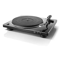 Tourne-Disque Portable Vintage, Haut-parleurs USB Platine Vinyle à entraînement par Courroie numérique – - Les Beatles, Paul McCartney, John Lennon, RIngo Starr, George Harrison