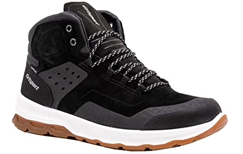 Grisport Urban Trek Mid - Scarponi da trekking, da uomo, Urban Trek, Nero V11g, 41 EU