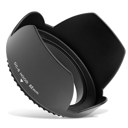 CELLONIC Pare-Soleil Ø 82mm Compatible avec Ø 82mm Protection Objectif Appareil Photo et amélioration des Couleurs/Contrastes