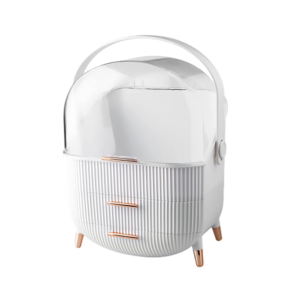 Amazon.co.jp: メイクボックス 大容量 可愛い コスメボックス 持ち運び