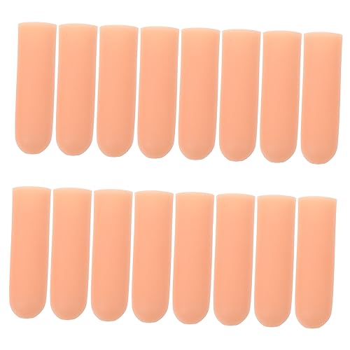Ipetboom Sets Crochet Finger Guard Silicone Finger Hand Protector Comfortable Easy to Wear Pairs