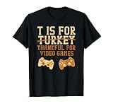 Thanksgiving Gamer Funny Gaming Turkey Clothing Co