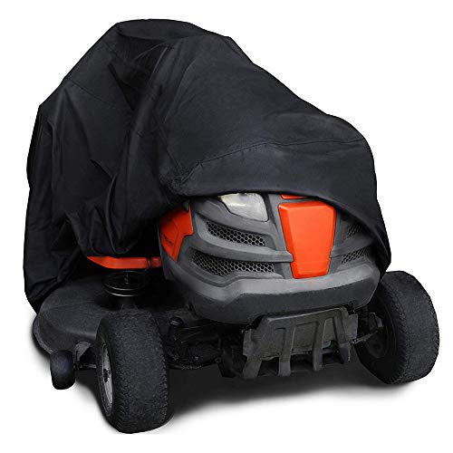 NICEWL Riding Tractor Lawn Mower Cover-Heavy Duty Waterproof Universal Fit Mower Cover,Double Stitched UV Protection,All Season/Weather Protection
