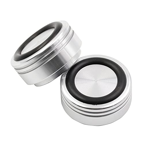 Garsent Verstärker-Pads 4 Stück - Aluminium, 40mm, Stoßdämpfer