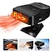Qdreclod Chauffage Voiture Ventilateur 12V, Hiver RéChauffeur de Voiture Pare-Brise Désembueur Ventilateur de Dégivrage, Chauffage Rapide, Faible Bruit, Rotation à 360°, Faisceau de Câbles 1.6 m
