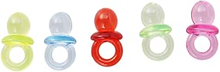 SHOWERORO 50 Peças Chupetas De Bebê Espaçador Decoração De Mesa De Chá De Bebê Chupetas De Bebê Enfeite Chupetas De Bebê Mesa Confete Chupeta Infantil Chupetas De Chá De Bebê Lembrancinhas