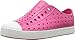 Native Kids girls Jefferson Junior Water Proof Shoes, Hollywood Pink/Shell White, 1 Medium US Kid