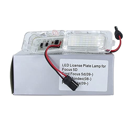 Lámpara de matrícula LED Ford Focus con luz blanca de alta densidad