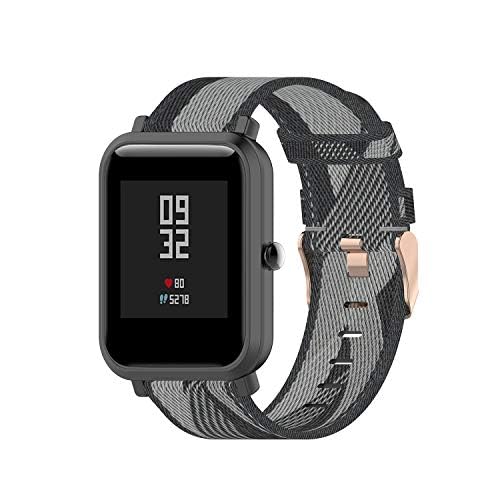 Correa nylon ajustable para Moto Watch 70 miniatura 1