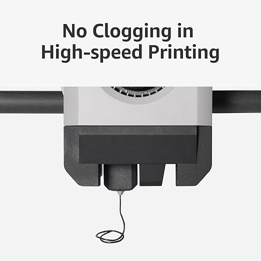 Image of Bambu Lab PLA-CF (Black) 3D Printer Filament, Improved Strength and Layer Bonding 1.75mm 3D Printing Filament, Carbon Fiber Texture, AMS-Compatible 3D Print Material with Reusable Spool, 1kg