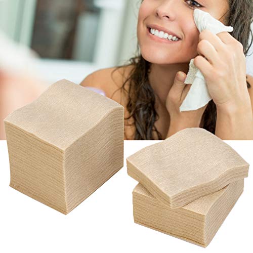 1000 Stück/Karton Einweg-Kosmetikentferner Baumwolle 5,5 x 5 cm Doppelseiten Make-up mit zwei Effekten Reinigung… – Bild 3