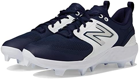 New Balance Men's Fresh Foam 3000 V6 Molded Baseball Shoe, Navy/White, 10 | Image 3
