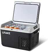 Amazon.co.jp: Litake(リテーク) 車載冷蔵庫 12L ポータブル冷蔵庫