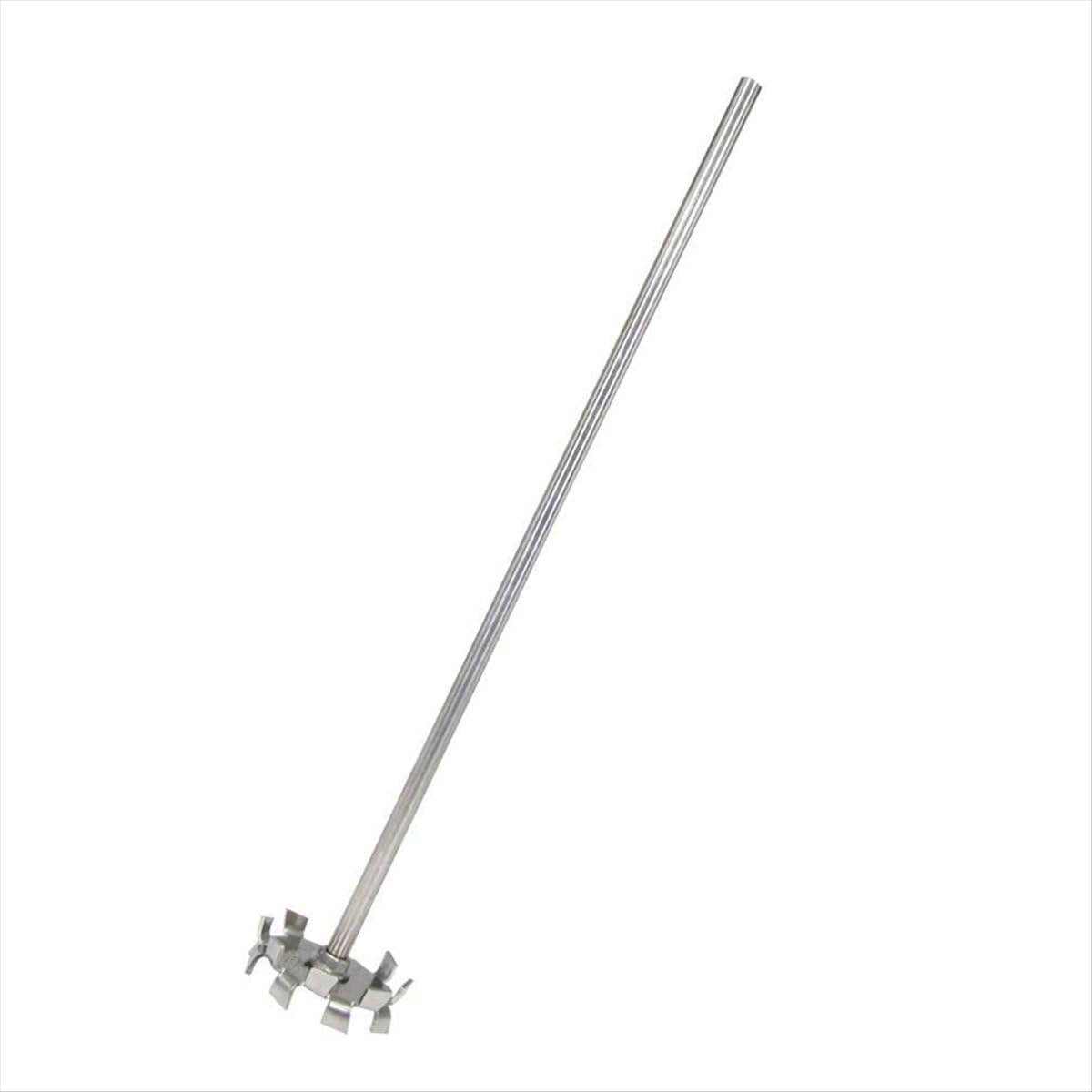 Disco de dispersión para agitador mecánico con hoja dispersadora de 6 cm y eje