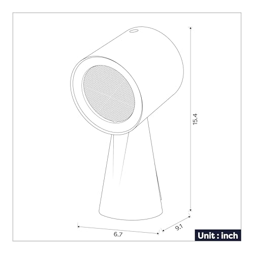 Image of CIARRA Portable Range Hood Pro, 3-Speed 150CFM Desktop Kitchen Exhaust Fan
