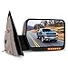 SCITOO Towing Mirror, fit Ford Exterior Accessories Mirror fit 2007-2014 Ford F-150 Truck with Amber Turn Signal and Puddle Light Heated Power Controlling and Manual Folding (Passenger Side)