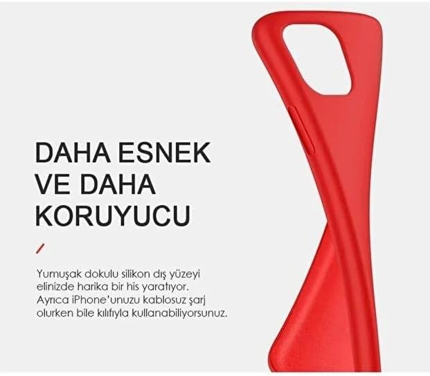 iPhone 16 Plus ile Uyumlu İçi Kadife Lansman Silikon Kılıf – Kamera Korumalı, Darbe Emici, Premium Yumuşak Kapak Beyaz