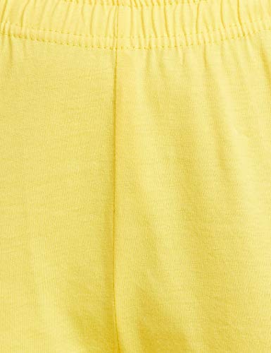 Image of BIBA Womens Coated Leggings (Yellow Large)
