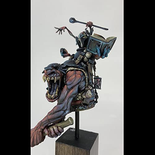 Figura antigua guerrero fantasía resina sin base miniatura 3