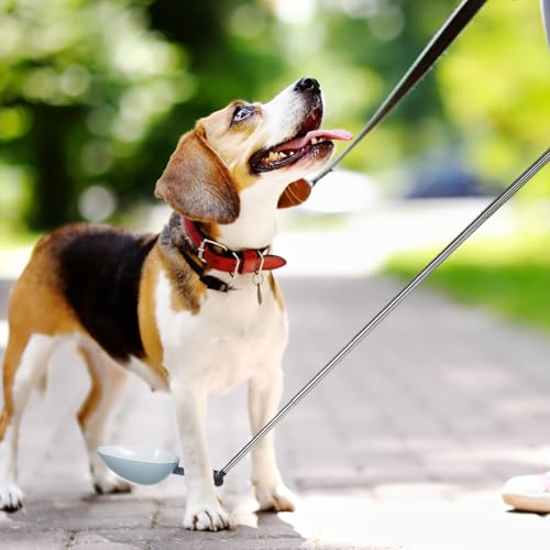 Schwangerschaftstest für Hunde, Hundeschwangerschaftstest, einstellbares Winkel-Hundeurin-Sammlungskit mit tragbaren Beutel und Handschuhen, 11, 4-40, 9 Zoll Teleskop für kleine, große Haustiere