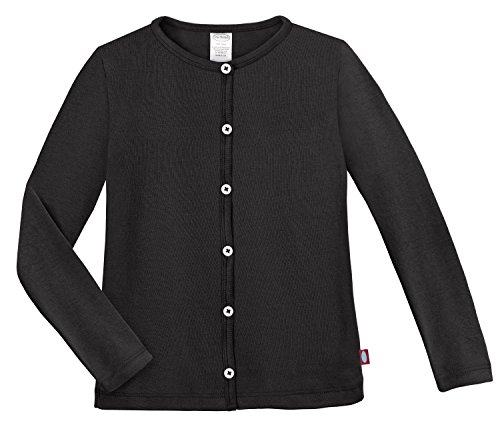 Image of City Threads Girls Cardigan Top Button Down Sweater Layering School Play for Sensitive Skin SPD Sensory Friendly