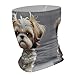 VTCTOASY Shih Tzu Dog Neck Gaiter Personalized Soft Windproof Face Covers Cozy Winter Neck Warmer Gator Scarfs Multipurpose Fashion Breathable Bandana Face Mask Scarf for Adult
