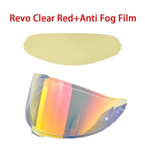 Visera para CWR-F2 Z8 X15 X-Fifteen oCU[ SHOEI RF-1400 Z-8 oCNwbgoCU[ ܂~߃wbgtB(Twe Clear Red)