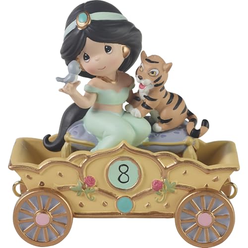 Precious Moments Disney Jasmine Birthday Figurine – Disney Birthday Parade Age 8 – Aladdin...