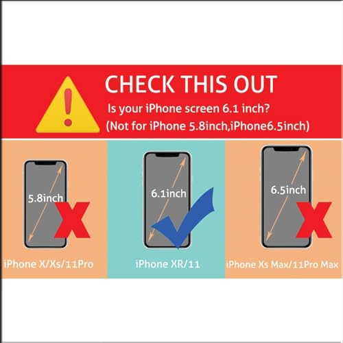Image of DPJ Tempered Glass for iPhone 11 / iPhone XR Edge To Edge Coverage [6.1 inch] [Pack of 1]