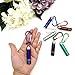 JZK 6X Colorful Mini LED Key Ring Pocket Torch, Small Keyring Torches Flashlight Portable flashlights for Kids Men and Women for Camping Hiking Traveling Cycling and Night Lighting