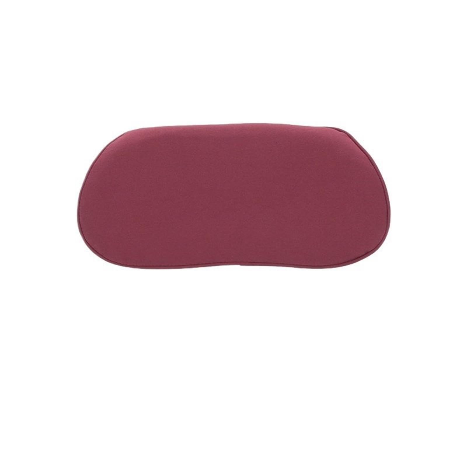 appui-tête de siège auto Appui-tête de voiture, coussin de soutien lombaire, oreiller de taille confortable(Lumbar-red-1PCS)
