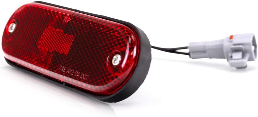 KarParts360 For Toyota RAV4 Side Marker Light Assembly 1996 1997 98 99 2000 Driver Side | Rear | Red | TO2860109 | 81760-42010