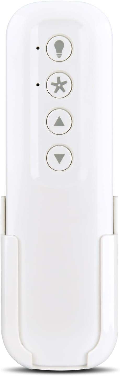 99372 Replacement Remote Control Compatible with Hunter Ceiling Fan, Support 3-Speed and Light Dimmer (with Wall Mount)
