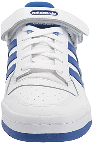 Adidas Originals Men's Forum Low Sneaker, White/White/Team Royal Blue, 10.5 #TOP1