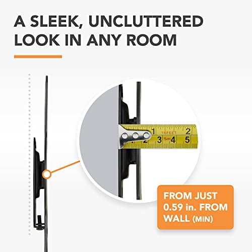 Swift Mount Swift200-Ap Low Profile Tv Wall Mount For Tvs Up To 39-Inch, Black, 8.9 X 8.9 X 0.8 Inches #TOP3