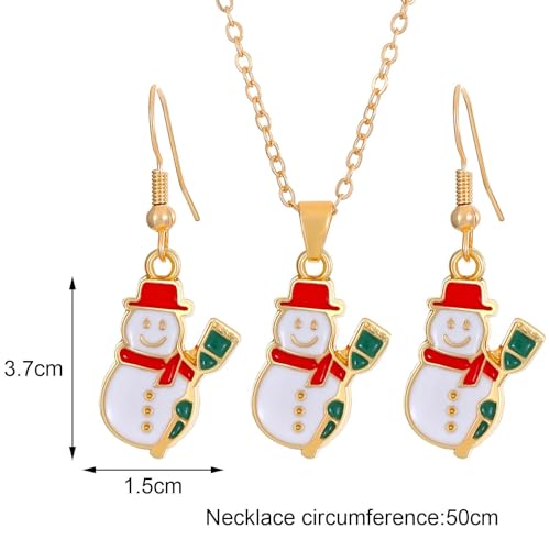 Joyería navideña de cadena larga para regalar en un aniversario 6