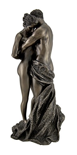 Estatua Decorativa The Lovers Bronce 27.31 cm miniatura 2