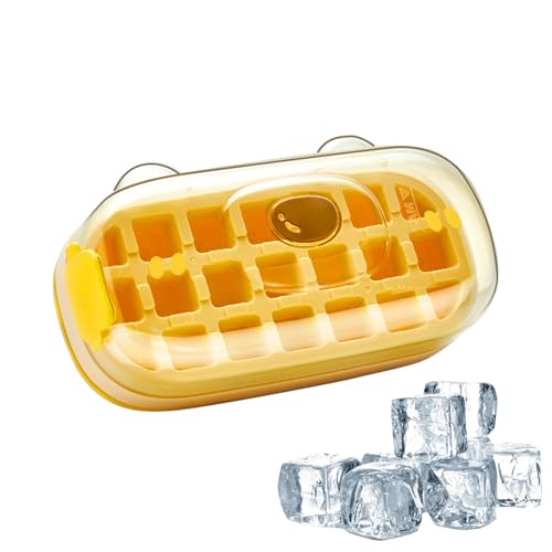 Bandeja Para Cubitos De Hielo - Botella De Agua Con Tapa Y Recipiente | Contenedor Creativo Para Cocina Familiar Y Excursiones Al Aire Libre Con Amigos