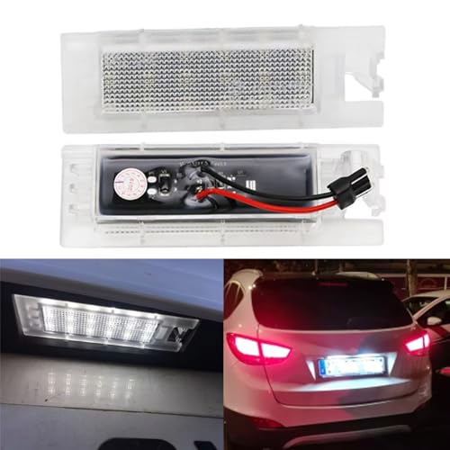 Piloto de matricula luces de matricula para Hyundai IX35 Tucson 2010-2014 accesorios coche 925012S000 5